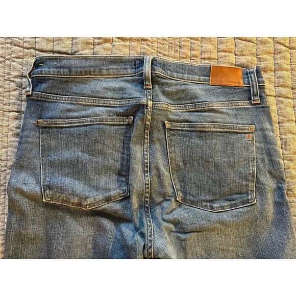 Madewell 9” High-Rise Medium Wash Denim Skinny Jeans 32P - Picture 9 of 9
